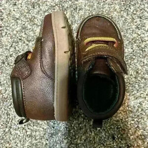 Carter’s Toddler Boys Dress Boots | Kids Brown Shoes | Carters | Size 4.5 | 4.5T